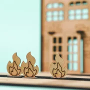 Crateit Town – Wooden toy – Fire Station