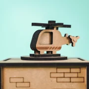 Crateit Town – Wooden toy – Fire Station
