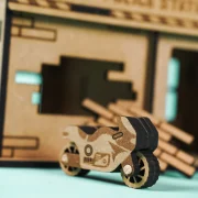 Crateit Town – Wooden toy – Police Station