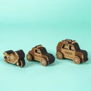 Crateit Town – Wooden toy – Police Station