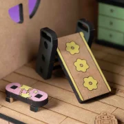 Crateit Roomies – Wooden toy – Bathroom & Bedroom – The Bubble Nest