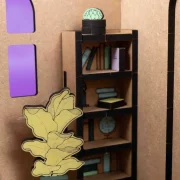 Crateit Roomies – Wooden toy – Office & Balcony – The Cloud Office
