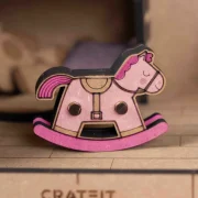 Crateit Roomies – Wooden toy – Living Room & Playroom – Couch & Crayons