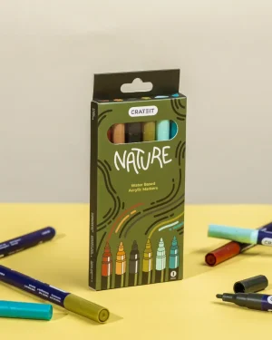 Crateit Nature Markers – 1mm – 6 pcs.