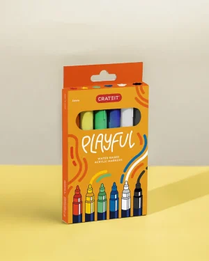 Crateit Playful Markers – 3mm – 6 pcs.