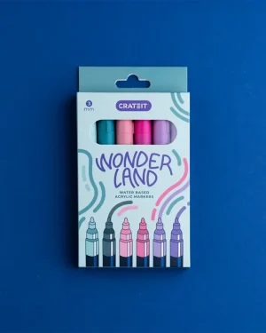 Crateit Wonderland Markers – 3mm – 6 pcs.