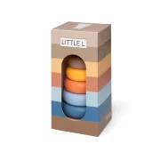 Cat stacking towe – Beiges and blues