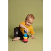 Cat stacking tower – Bright colors