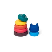 Cat stacking tower – Bright colors