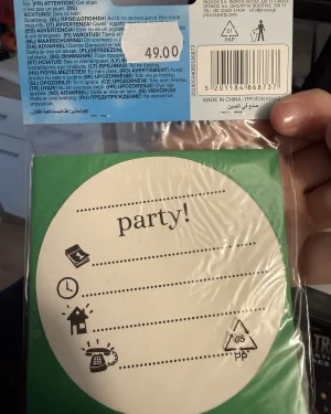 Bólt Innbjóðings kort